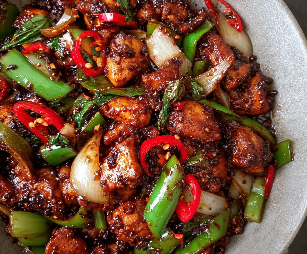 Easy Black Pepper Chicken Recipe