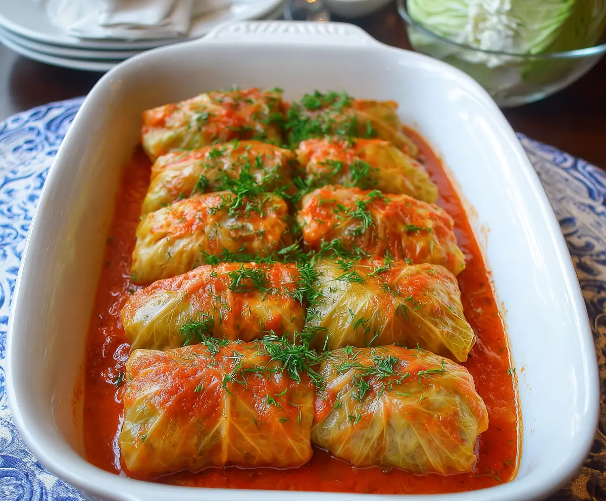 Easy Cabbage Rolls Recipe