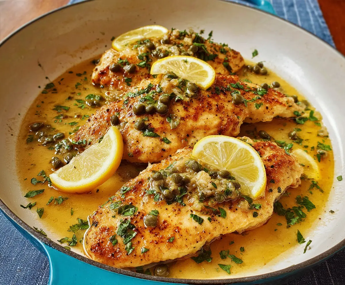 Easy Chicken Piccata Recipe
