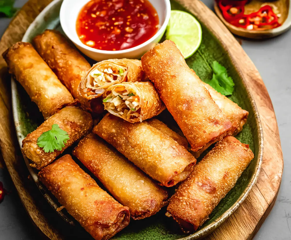 Crispy Spring Rolls Recipe