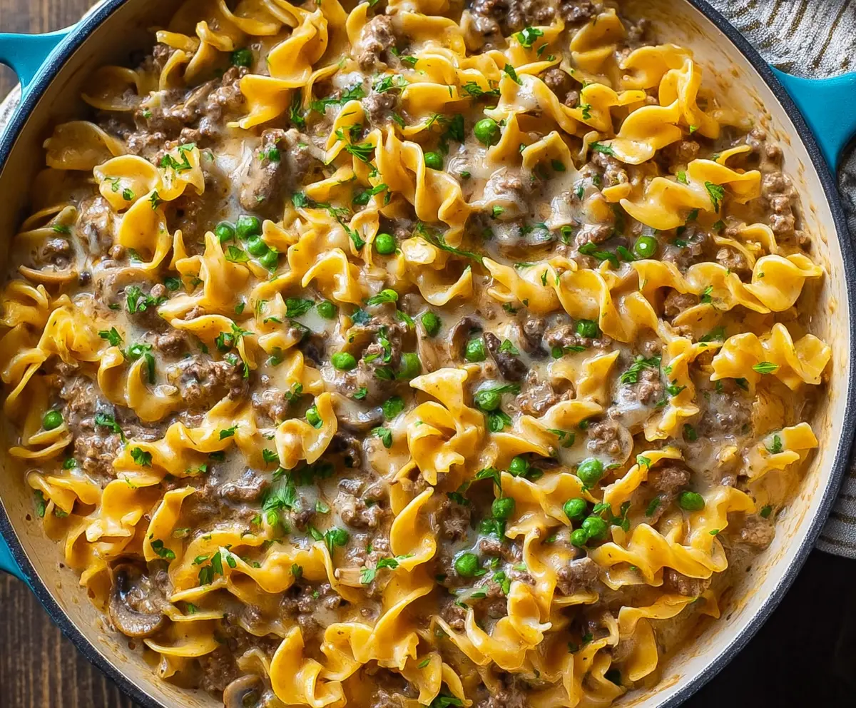 Easy Ground Beef Stroganoff Recipe