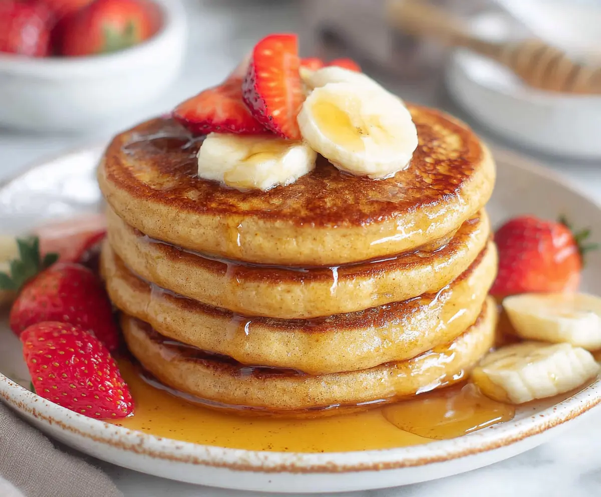 High-Protein Cottage Cheese Pancakes