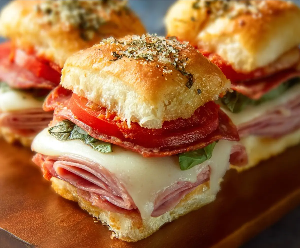 Easy Hot Italian Sub Sliders