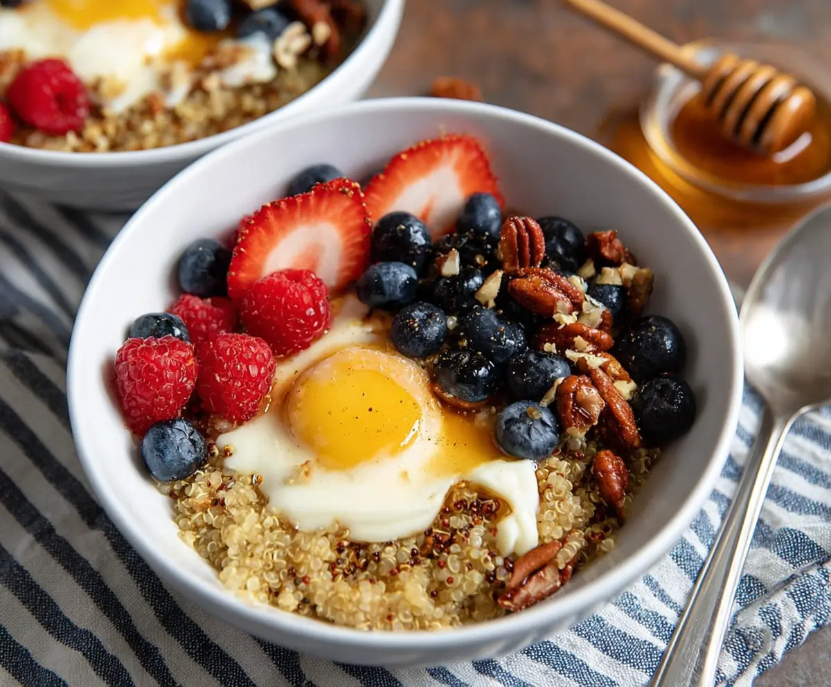 Easy Quinoa Breakfast Bowls