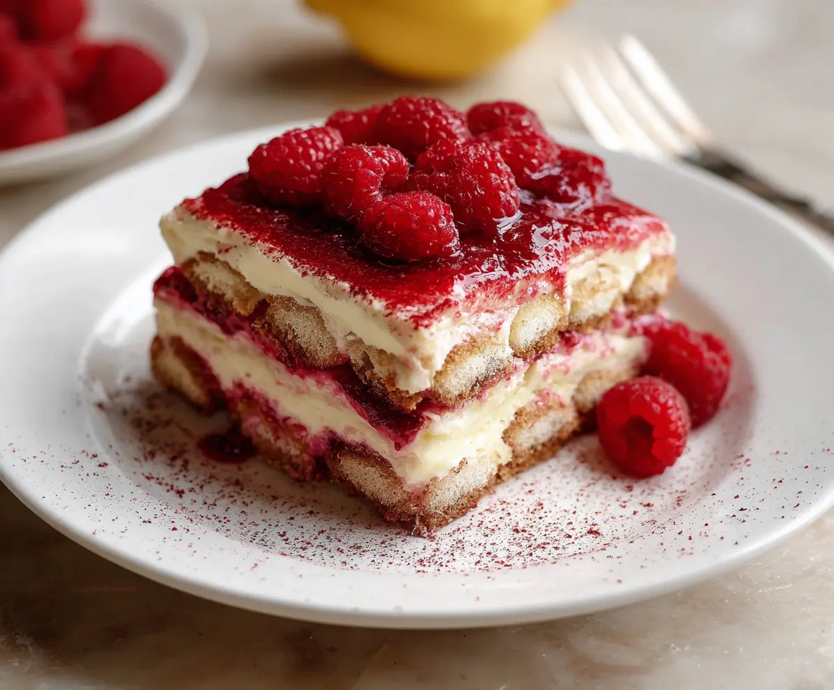 Easy Raspberry Tiramisu Recipe